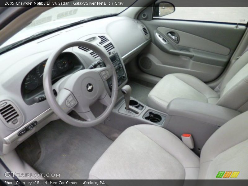 Galaxy Silver Metallic / Gray 2005 Chevrolet Malibu LT V6 Sedan