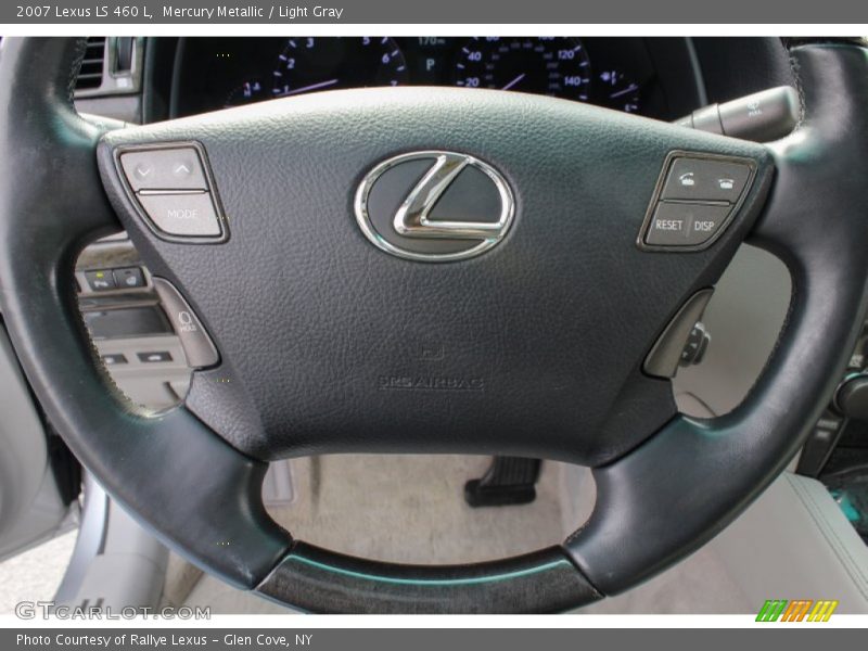 Mercury Metallic / Light Gray 2007 Lexus LS 460 L