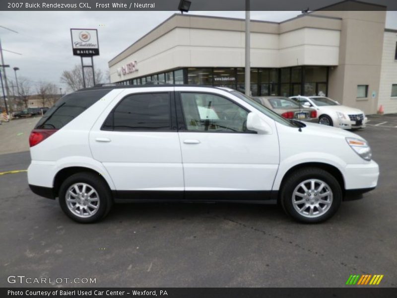 Frost White / Neutral 2007 Buick Rendezvous CXL