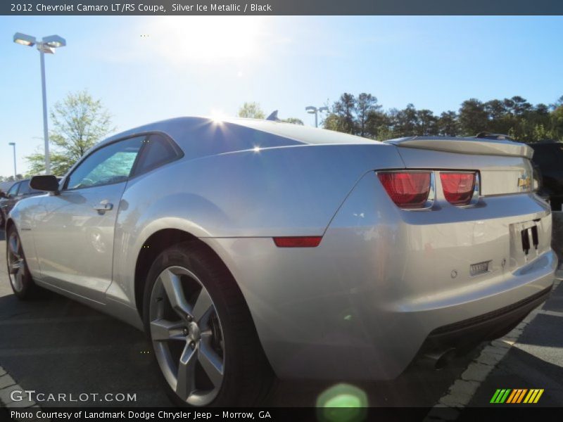 Silver Ice Metallic / Black 2012 Chevrolet Camaro LT/RS Coupe