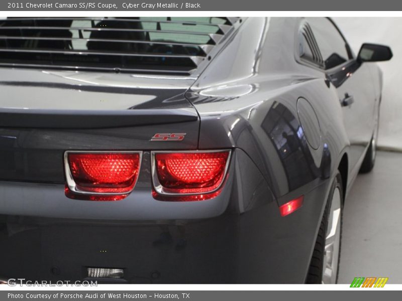Cyber Gray Metallic / Black 2011 Chevrolet Camaro SS/RS Coupe