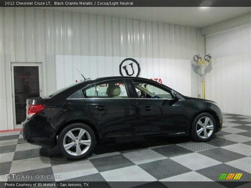 Black Granite Metallic / Cocoa/Light Neutral 2012 Chevrolet Cruze LT