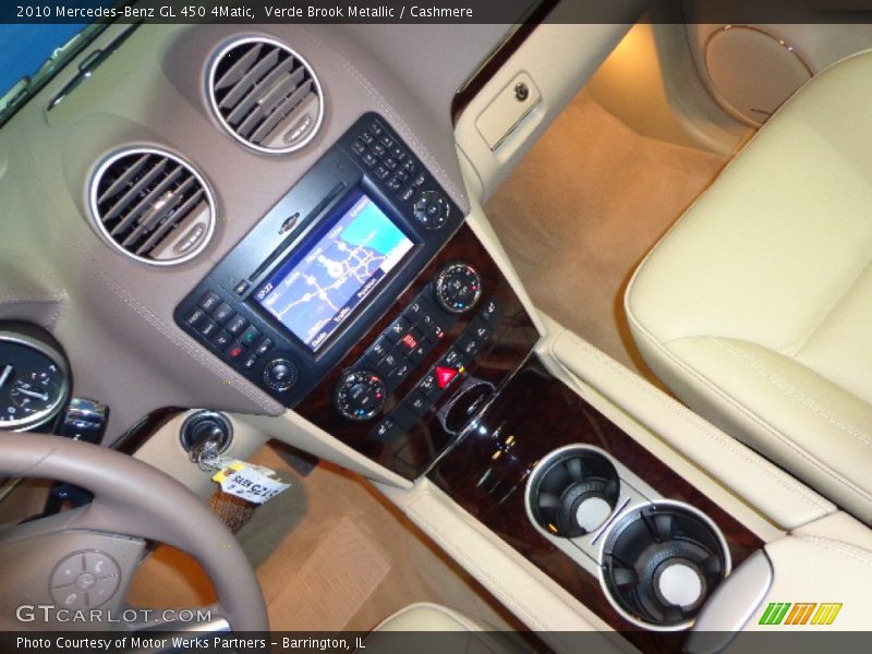 Verde Brook Metallic / Cashmere 2010 Mercedes-Benz GL 450 4Matic