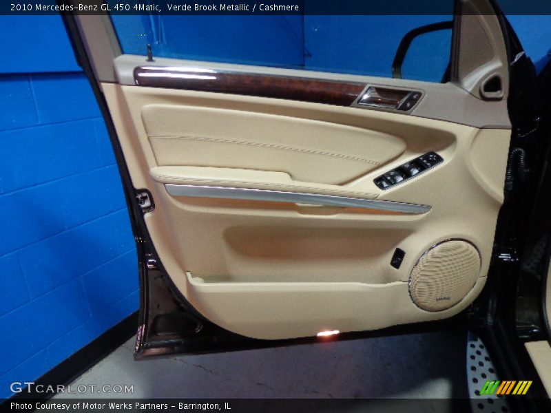 Verde Brook Metallic / Cashmere 2010 Mercedes-Benz GL 450 4Matic