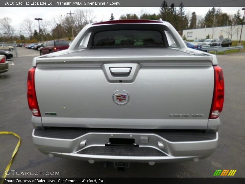 Silver Lining / Ebony 2010 Cadillac Escalade EXT Premium AWD