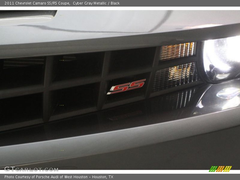 Cyber Gray Metallic / Black 2011 Chevrolet Camaro SS/RS Coupe
