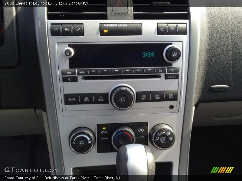 Black / Light Gray 2008 Chevrolet Equinox LS