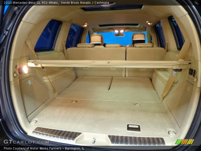 Verde Brook Metallic / Cashmere 2010 Mercedes-Benz GL 450 4Matic