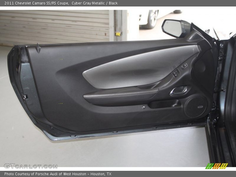 Cyber Gray Metallic / Black 2011 Chevrolet Camaro SS/RS Coupe