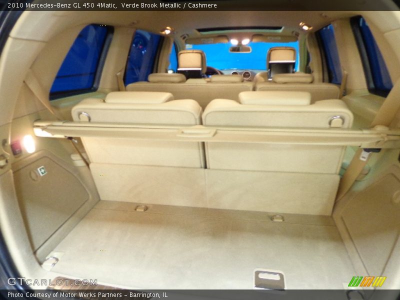 Verde Brook Metallic / Cashmere 2010 Mercedes-Benz GL 450 4Matic