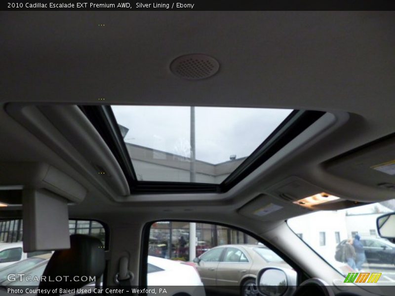 Silver Lining / Ebony 2010 Cadillac Escalade EXT Premium AWD
