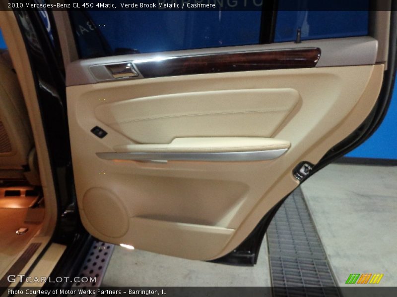 Verde Brook Metallic / Cashmere 2010 Mercedes-Benz GL 450 4Matic