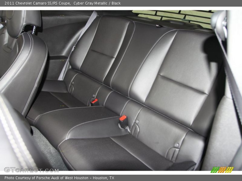 Cyber Gray Metallic / Black 2011 Chevrolet Camaro SS/RS Coupe