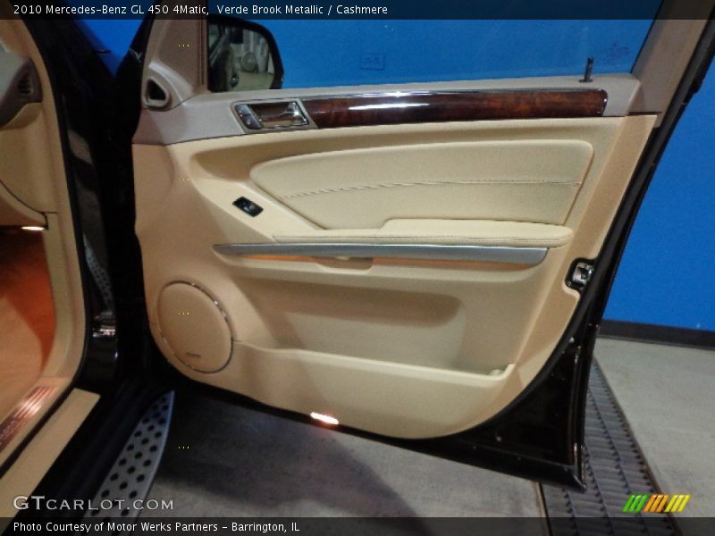 Verde Brook Metallic / Cashmere 2010 Mercedes-Benz GL 450 4Matic