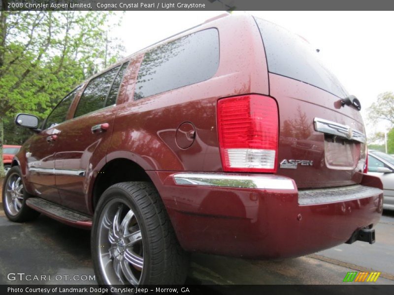 Cognac Crystal Pearl / Light Graystone 2008 Chrysler Aspen Limited