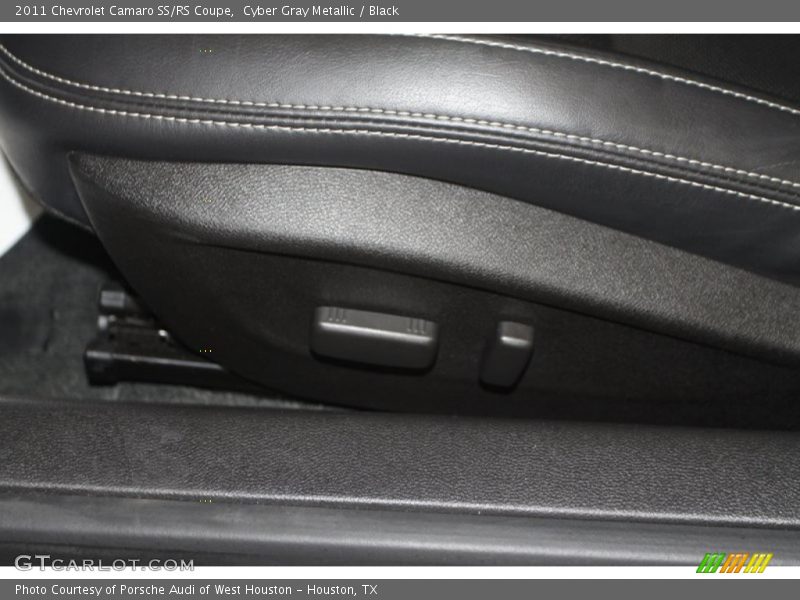 Cyber Gray Metallic / Black 2011 Chevrolet Camaro SS/RS Coupe