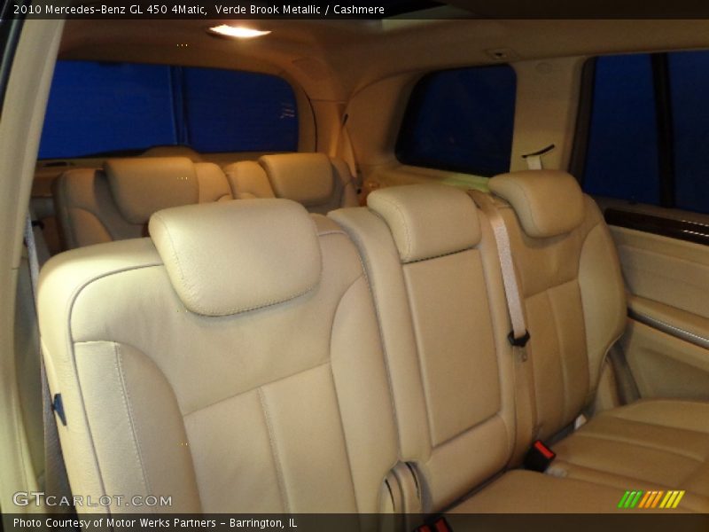 Verde Brook Metallic / Cashmere 2010 Mercedes-Benz GL 450 4Matic