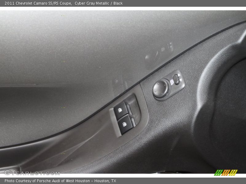 Cyber Gray Metallic / Black 2011 Chevrolet Camaro SS/RS Coupe