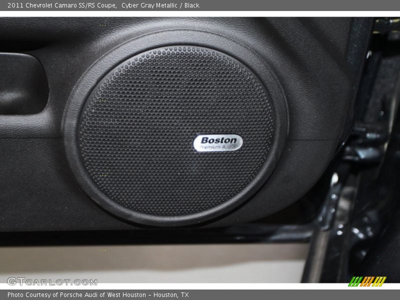 Cyber Gray Metallic / Black 2011 Chevrolet Camaro SS/RS Coupe