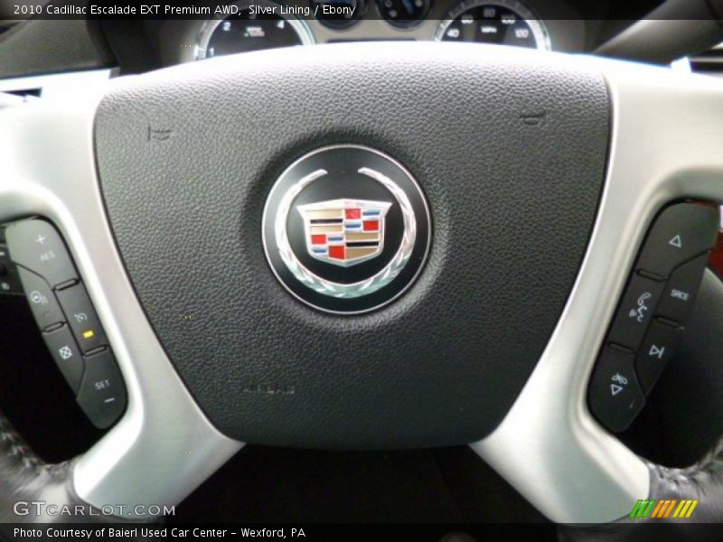 Silver Lining / Ebony 2010 Cadillac Escalade EXT Premium AWD