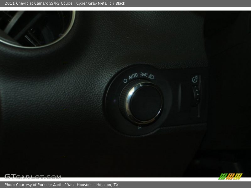 Cyber Gray Metallic / Black 2011 Chevrolet Camaro SS/RS Coupe
