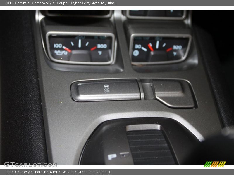 Cyber Gray Metallic / Black 2011 Chevrolet Camaro SS/RS Coupe