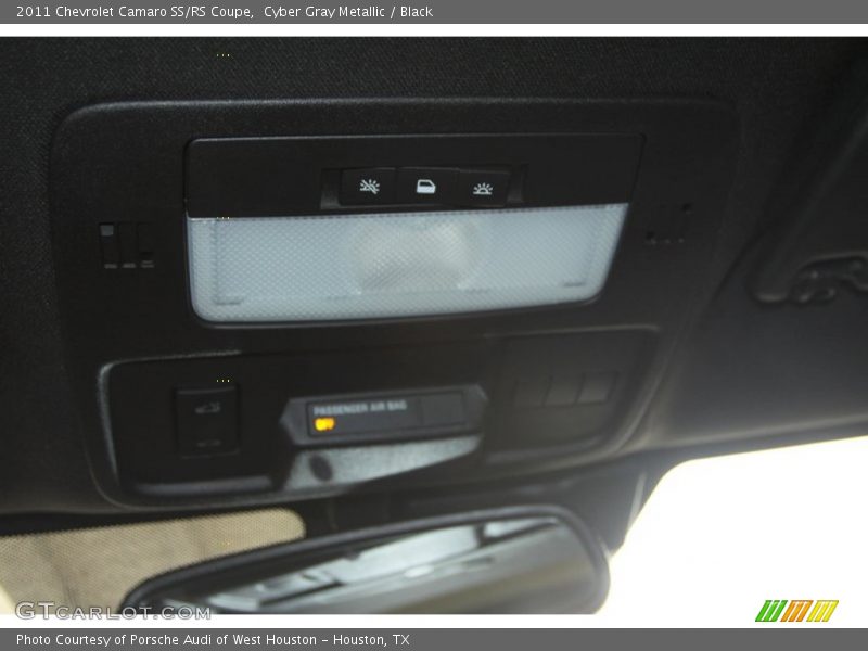 Cyber Gray Metallic / Black 2011 Chevrolet Camaro SS/RS Coupe