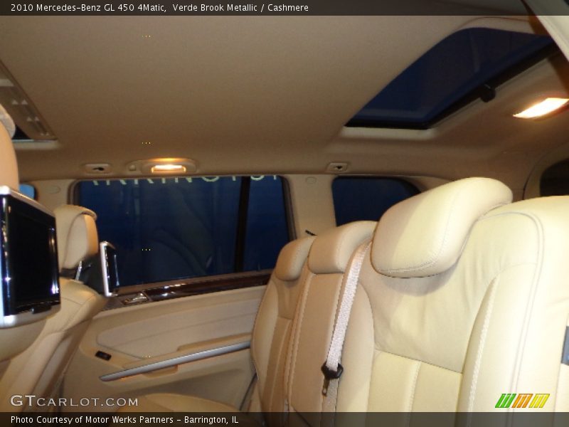 Verde Brook Metallic / Cashmere 2010 Mercedes-Benz GL 450 4Matic