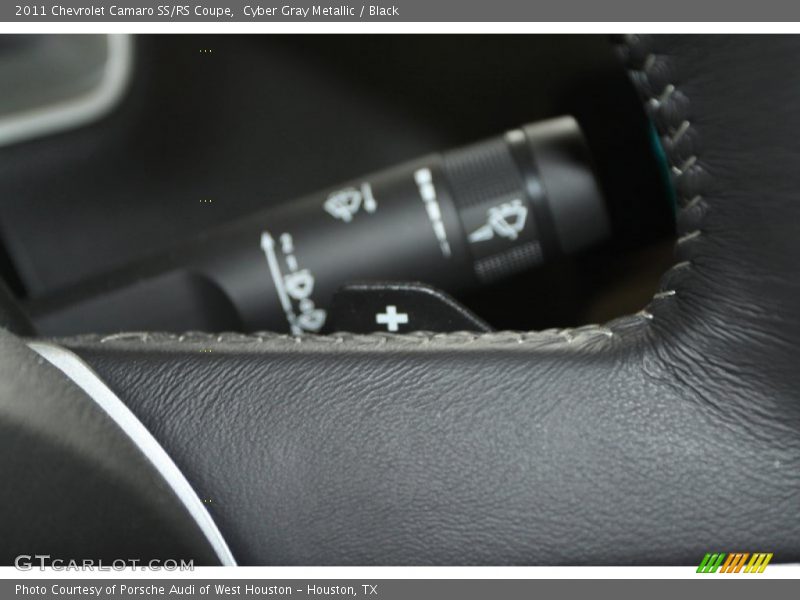 Cyber Gray Metallic / Black 2011 Chevrolet Camaro SS/RS Coupe