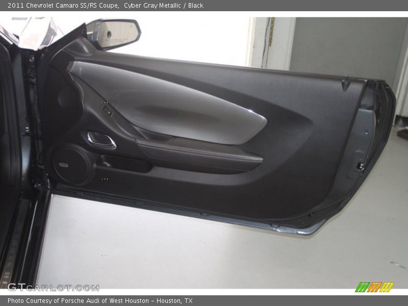 Cyber Gray Metallic / Black 2011 Chevrolet Camaro SS/RS Coupe