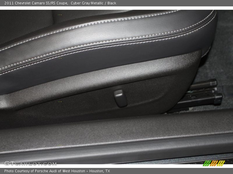 Cyber Gray Metallic / Black 2011 Chevrolet Camaro SS/RS Coupe