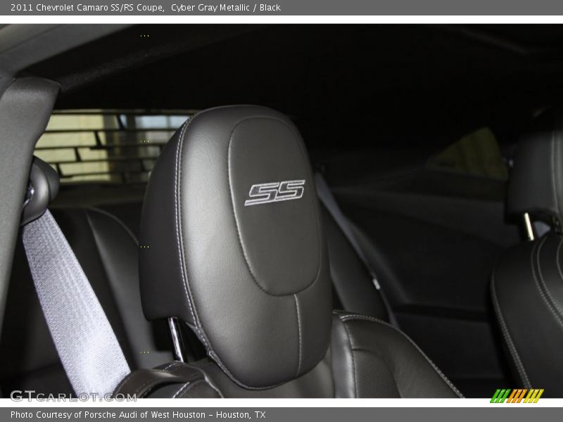 Cyber Gray Metallic / Black 2011 Chevrolet Camaro SS/RS Coupe