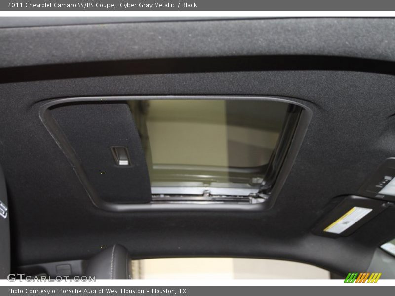 Cyber Gray Metallic / Black 2011 Chevrolet Camaro SS/RS Coupe