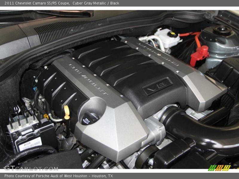 Cyber Gray Metallic / Black 2011 Chevrolet Camaro SS/RS Coupe