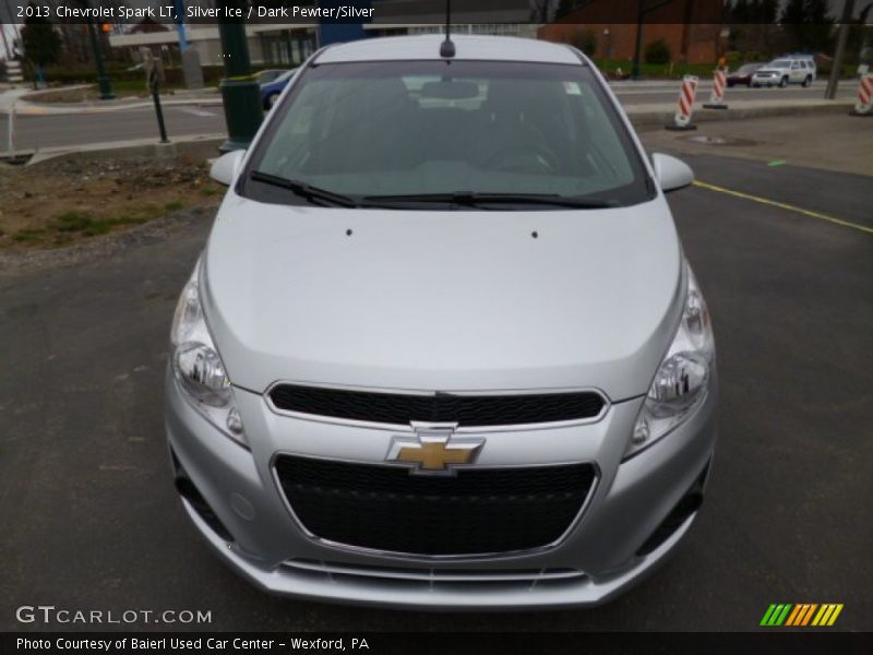 Silver Ice / Dark Pewter/Silver 2013 Chevrolet Spark LT