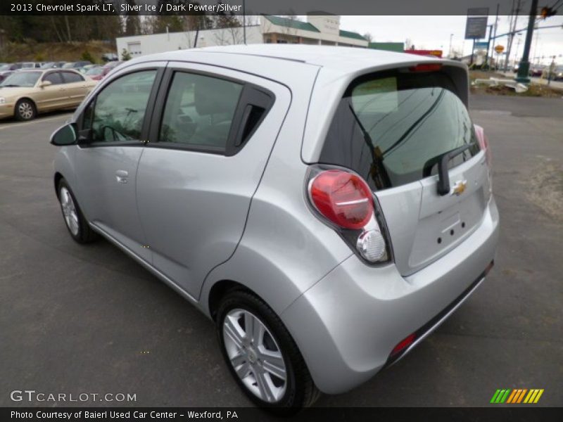Silver Ice / Dark Pewter/Silver 2013 Chevrolet Spark LT