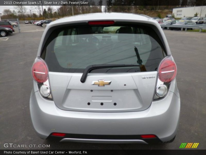 Silver Ice / Dark Pewter/Silver 2013 Chevrolet Spark LT
