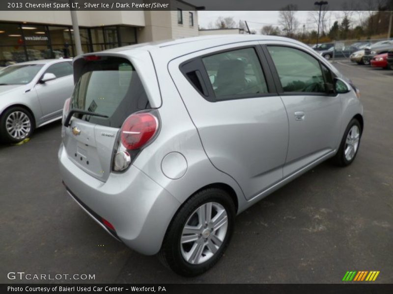 Silver Ice / Dark Pewter/Silver 2013 Chevrolet Spark LT