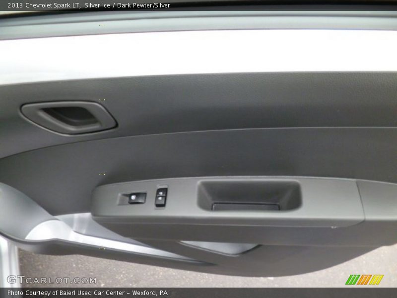 Silver Ice / Dark Pewter/Silver 2013 Chevrolet Spark LT