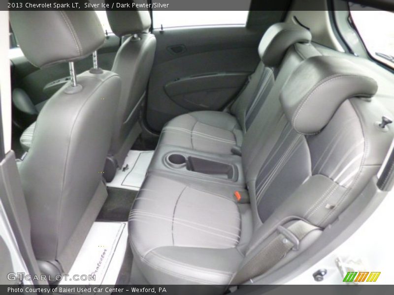 Silver Ice / Dark Pewter/Silver 2013 Chevrolet Spark LT