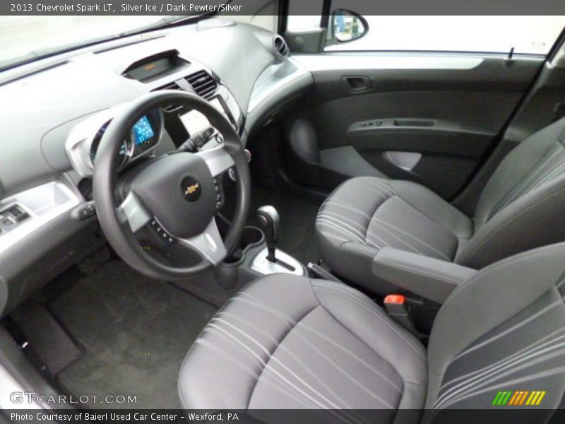 Dark Pewter/Silver Interior - 2013 Spark LT 