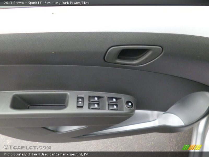 Silver Ice / Dark Pewter/Silver 2013 Chevrolet Spark LT