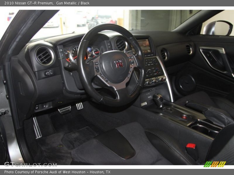  2010 GT-R Premium Black Interior