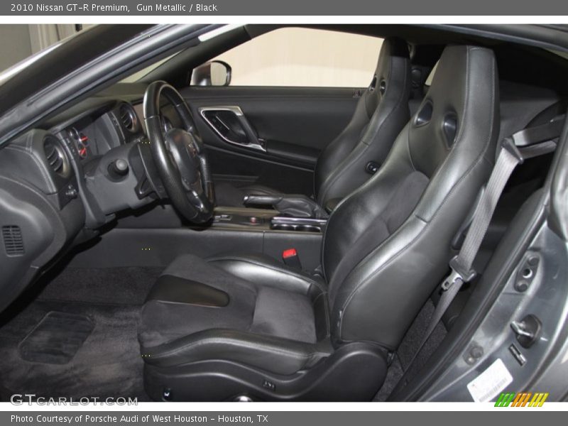 Front Seat of 2010 GT-R Premium