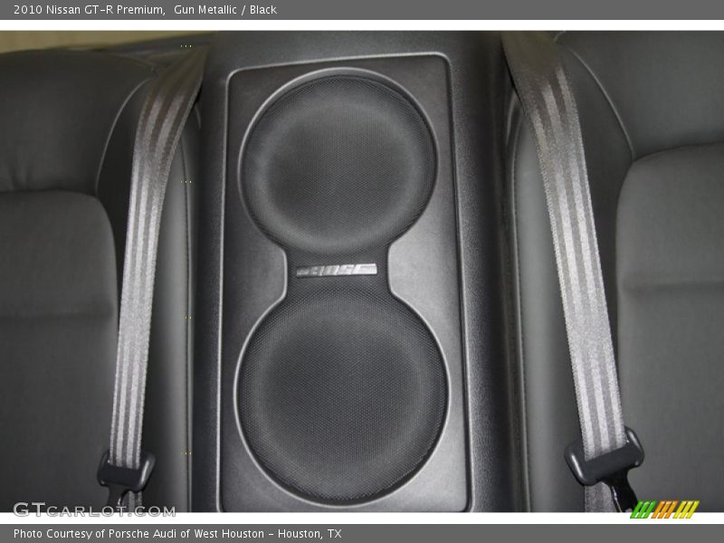 Gun Metallic / Black 2010 Nissan GT-R Premium