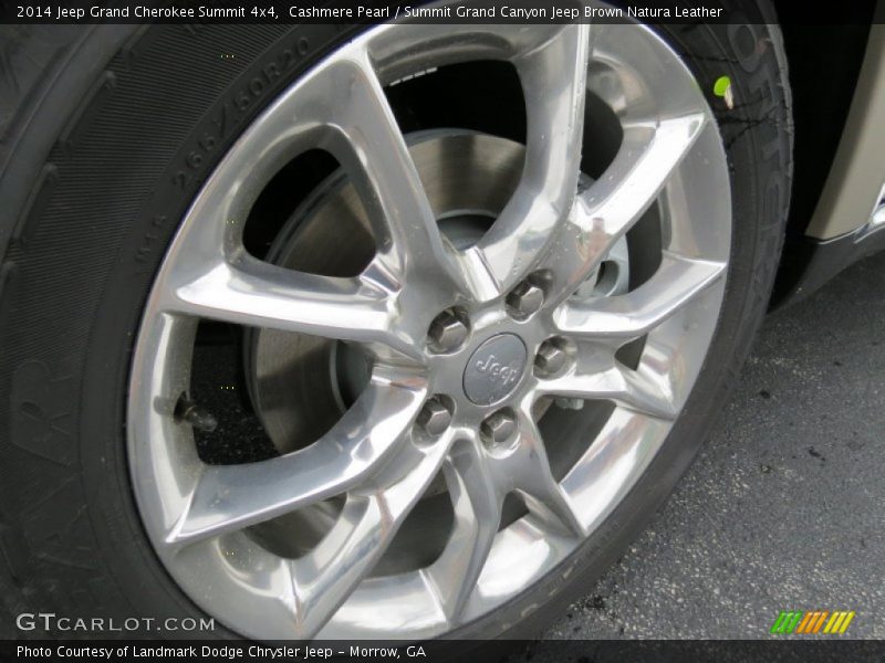  2014 Grand Cherokee Summit 4x4 Wheel