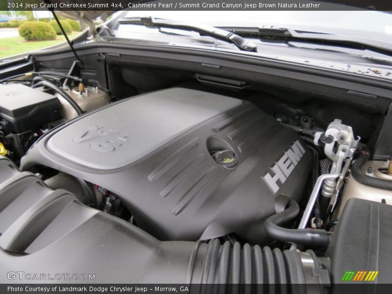 2014 Grand Cherokee Summit 4x4 Engine - 5.7 Liter HEMI OHV 16-Valve VVT MDS V8