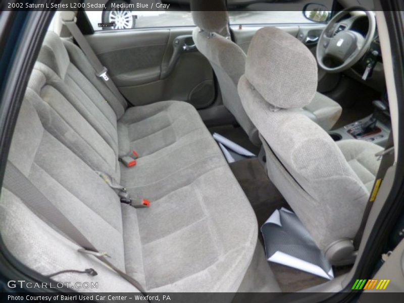 Rear Seat of 2002 L Series L200 Sedan