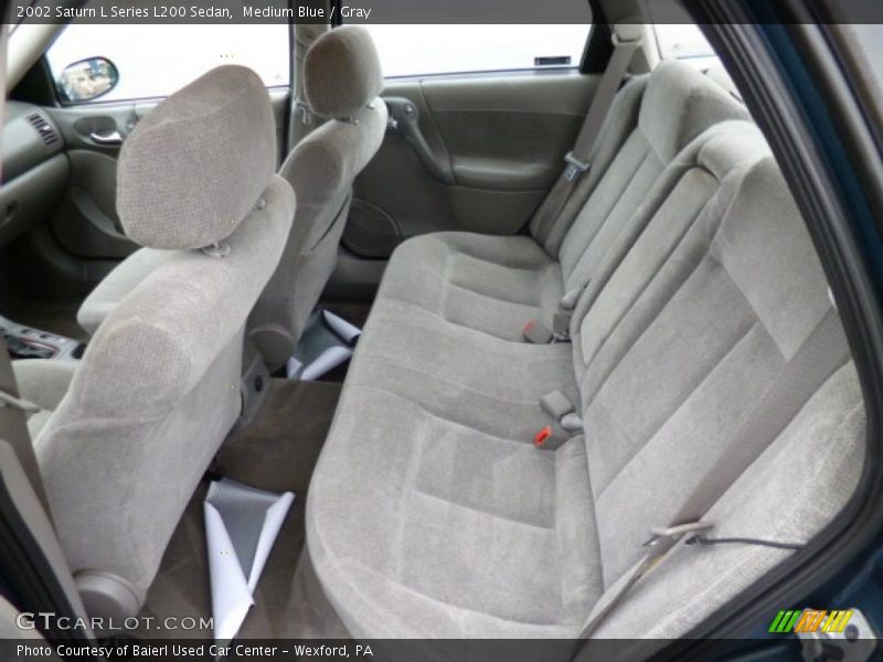 Medium Blue / Gray 2002 Saturn L Series L200 Sedan