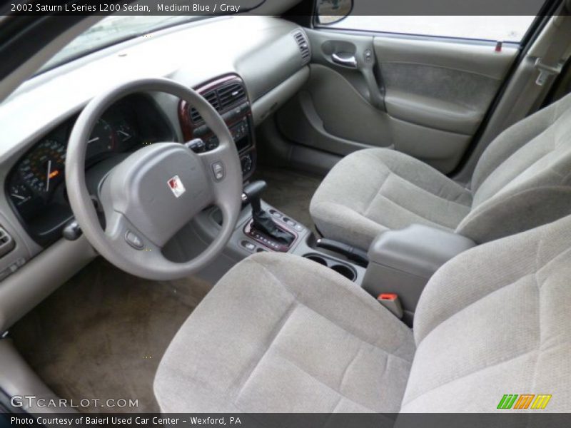 Gray Interior - 2002 L Series L200 Sedan 